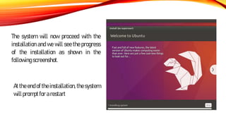 Linux Installation Process Image Linux installation.pptx