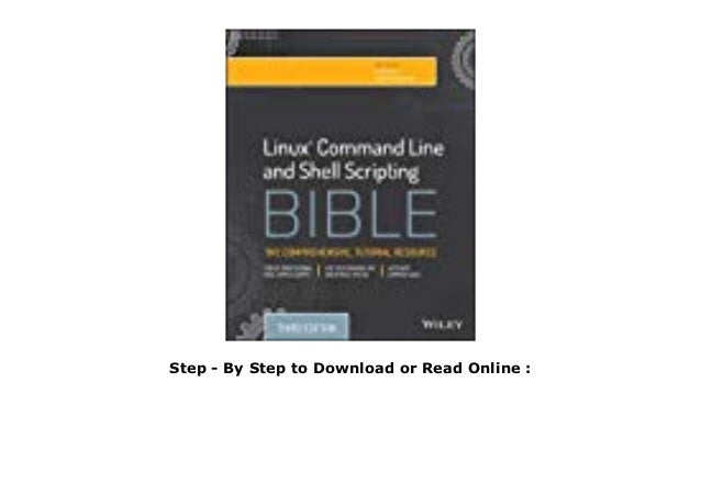 File Linux Command Line And Shell Scripting Bible Trial Ebook