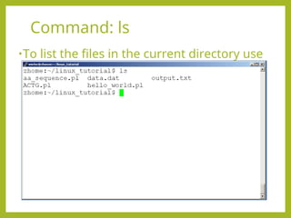 Comprehensive Linux Commands and Administration Basics Tutorial | PPT