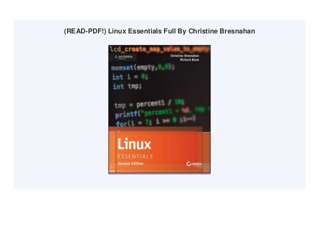 (READ-PDF!) Linux Essentials Full By Christine Bresnahan 2 readpdf linux essentials full by christine bresnahan 1 638
