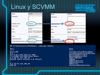 Linux y SCVMM
 