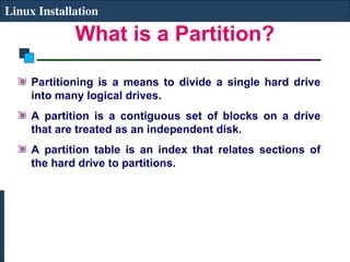 installation and procedure for linux 1.ppt