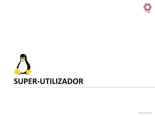 SUPER-­‐UTILIZADOR	
  

João	
  Sá	
  //	
  2013	
  

 