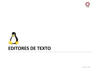 EDITORES	
  DE	
  TEXTO	
  

João	
  Sá	
  //	
  2013	
  

 