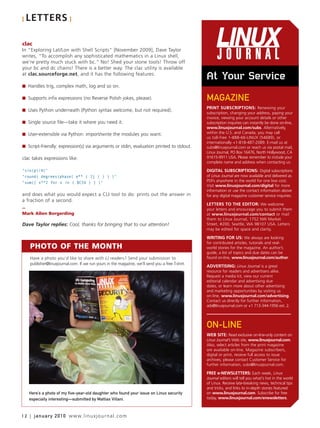 Linux journal | PDF