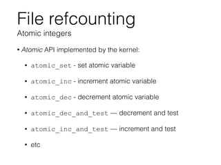 Exploitation of counter overflows in the Linux kernel | PDF