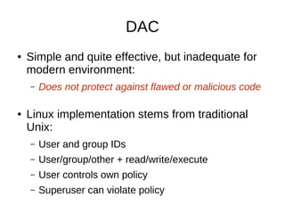 Linux Kernel Security Overview - KCA 2009 | PDF