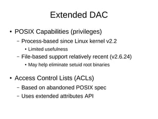 Linux Kernel Security Overview - KCA 2009 | PDF