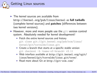 Linux Kernel and Driver Development Training | PDF