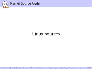 Linux Kernel and Driver Development Training | PDF