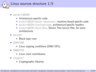 Linux Kernel and Driver Development Training | PDF