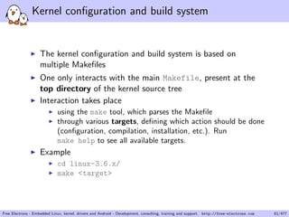Linux Kernel and Driver Development Training | PDF