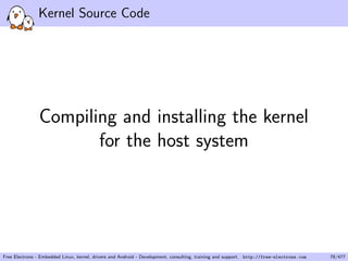 Linux Kernel and Driver Development Training | PDF