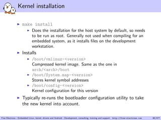 Linux Kernel and Driver Development Training | PDF