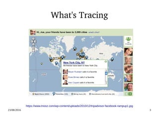 02/09/2016 3
What's Tracing
https://www.tnooz.com/wp-content/uploads/2010/12/tripadvisor-facebook-rampup1.jpg
 