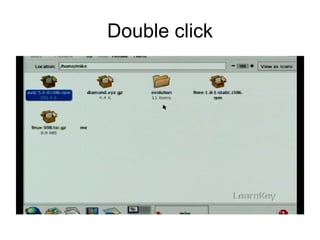 Double click 