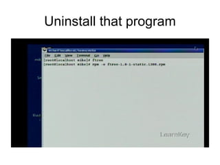Uninstall that program 