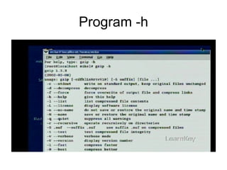 Program -h 