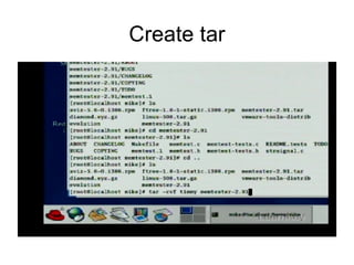 Create tar 