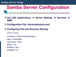 Comprehensive Guide to NFS and Samba Server Setup and Configuration | PPT