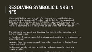 Linux network file system (nfs) | PPTX