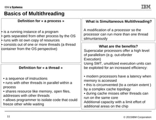 Linux on Z13 and Simulatenus Multithreading - Sebastien Llaurency | PPT