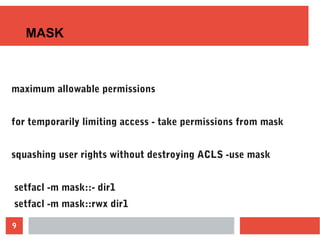 Linux permissions | ODP
