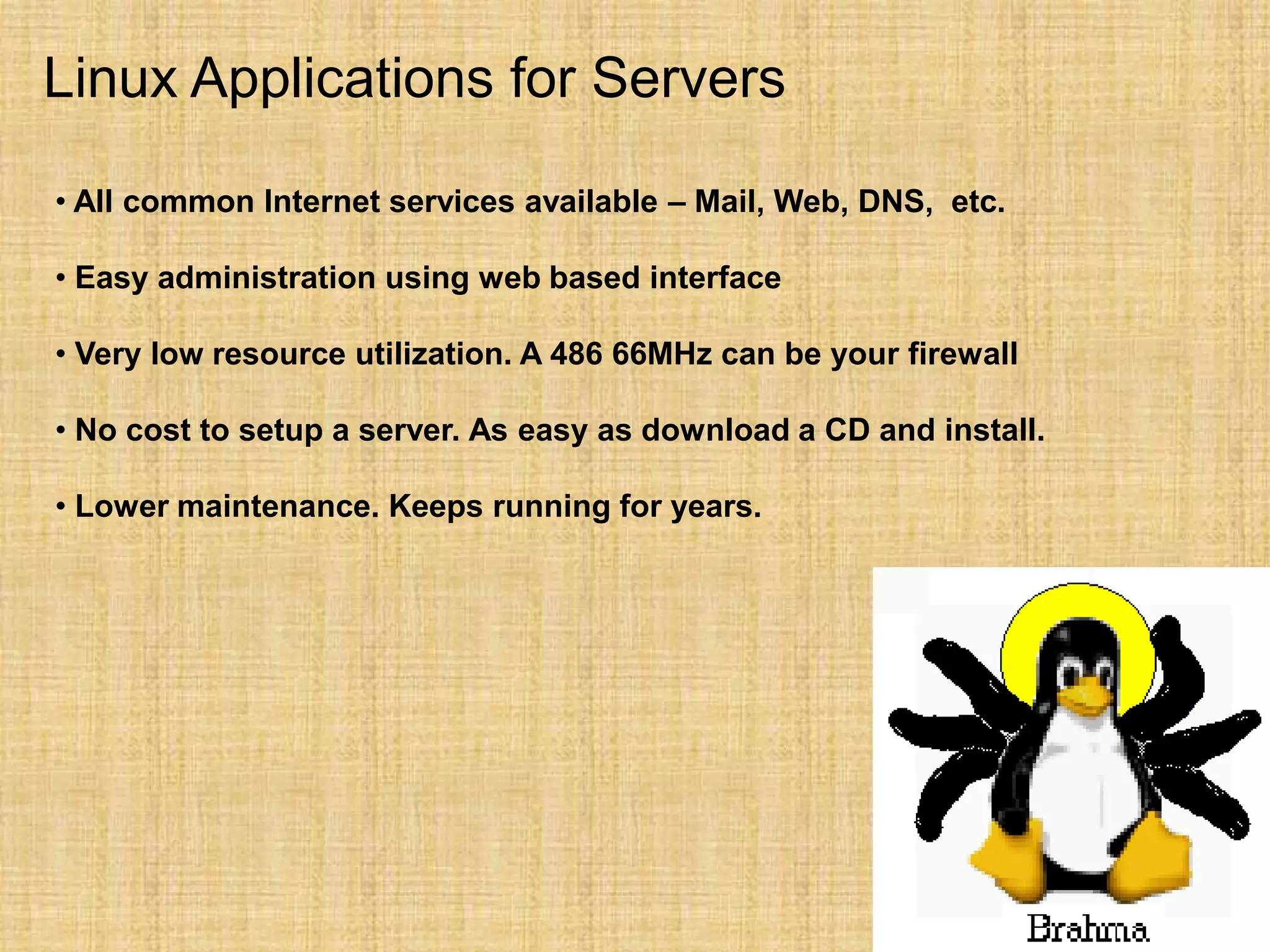 Linux.ppt | PPTX | Computing | Technology & Computing