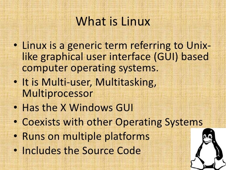 Paper presentation about linux operating system