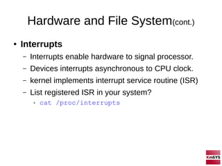 Linux Kernel | PDF