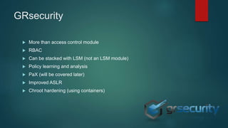 Linux Security Overview | PPTX