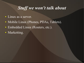 Linux Sucks | ODP