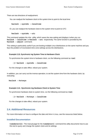 System Administrators Guide Linux system administrators-guide | ODT