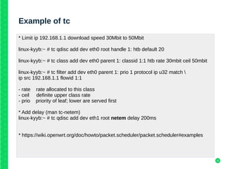 Tc Qdisc Example _ QoS in Linux with TC and Filters – ILVRR