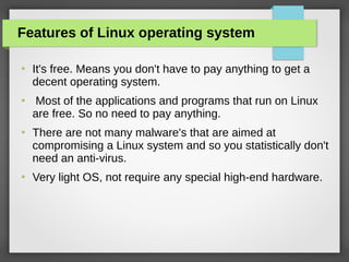 Linux- The open source system kernel | PPT