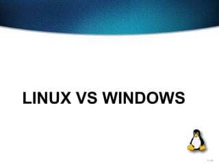11-25
LINUX VS WINDOWS
 