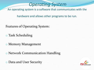 Linux and Operating System | PPT