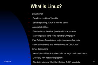 Linux Administration | PPT