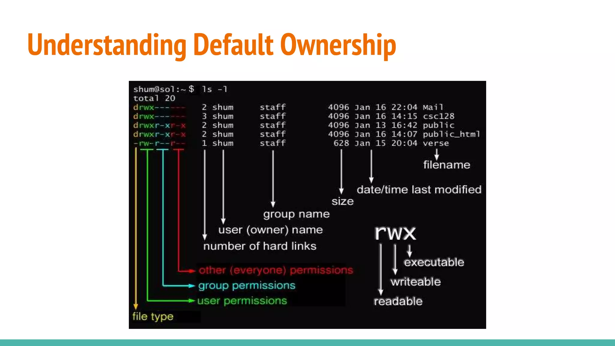Understanding Default Ownership
 