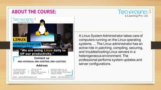Linux administrator presentation | PPT