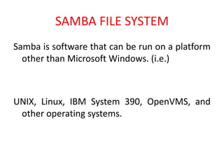 Linux and windows | PPTX
