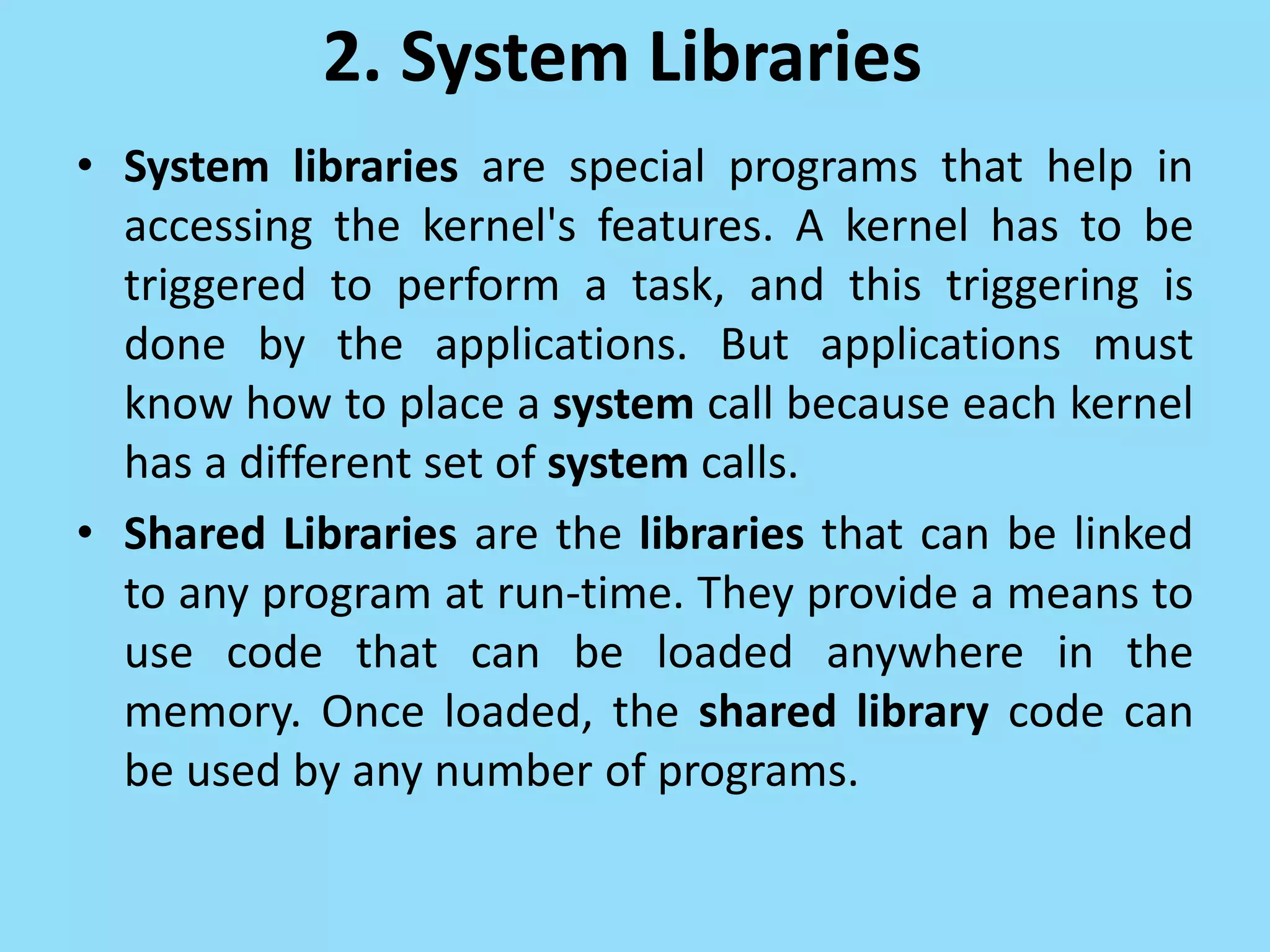Architecture of linux ppt