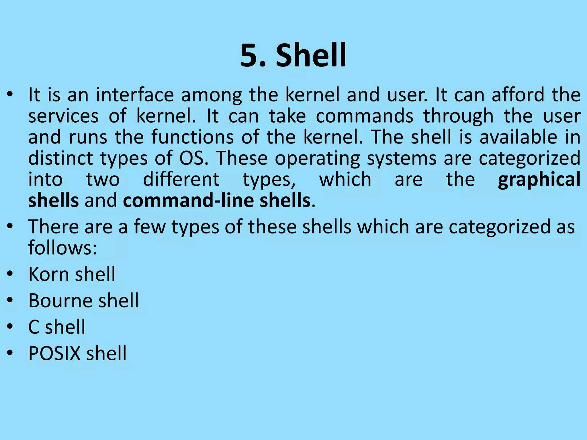 Architecture of linux ppt