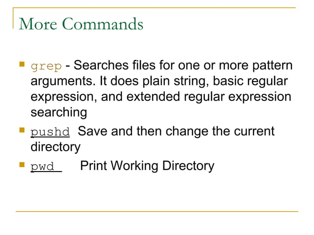 Linux basic commands | PPT | Operating Systems | Computer Software and ...