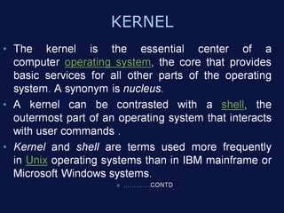 KERNEL
 
