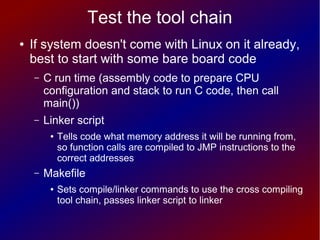 UWE Linux Boot Camp 2007: Hacking embedded Linux on the cheap