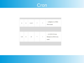 Cron
 