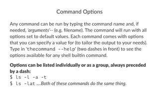 Linux Command Line Introduction for total beginners, Part 2 | PPT