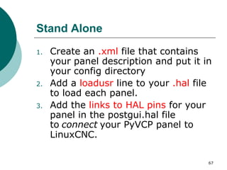 LinuxCNC 入門簡介 | PDF