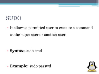 Super User Shell Command Examples linux commands that might be helpful.pptx